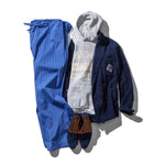 Load image into Gallery viewer, Puebco Cotton Stripe Lounge Pants - Blue - Mitchell McCabe Menswear
