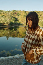 Load image into Gallery viewer, Brixton Womens Wylie Sherpa Jacket - Washed Copper
