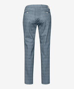 Load image into Gallery viewer, Brax Felix Printed Check Chino - Anchor Blue
