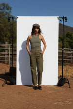 Load image into Gallery viewer, Brixton Womens Alameda Pant - Military Olive
