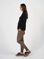Load image into Gallery viewer, Lou Lou Jones Long Sleeve Fitted Bamboo Top - Black - Mitchell McCabe Menswear
