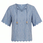 Load image into Gallery viewer, Armalea Ellie Top - Denim
