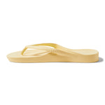 Load image into Gallery viewer, Archies Arch Support Flip Flops/Thongs - Lemon
