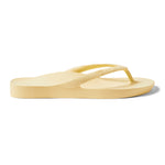 Load image into Gallery viewer, Archies Arch Support Flip Flops/Thongs - Lemon
