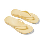 Load image into Gallery viewer, Archies Arch Support Flip Flops/Thongs - Lemon
