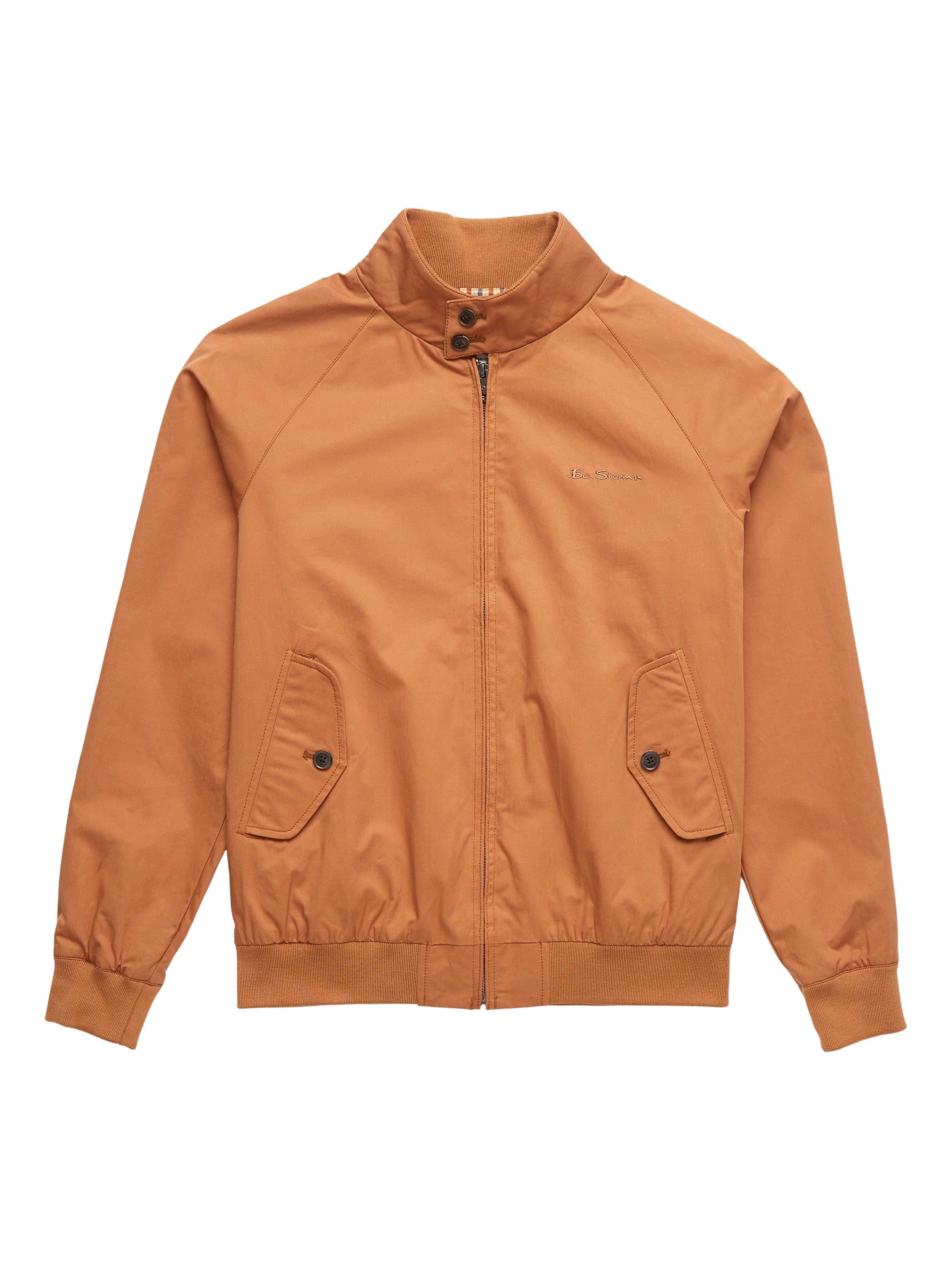 Ben Sherman Signature Harrington Jacket - Tan