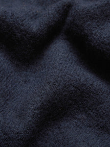 Ben Sherman Boiled Wool Cardigan - Navy