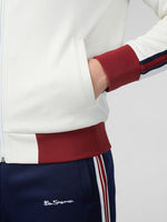 Load image into Gallery viewer, Ben Sherman House Taped Tricot Track Top - White
