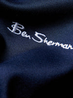 Load image into Gallery viewer, Ben Sherman House Taped Tricot Track Top - Navy
