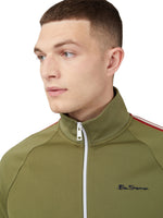 Load image into Gallery viewer, Ben Sherman House Taped Tricot Track Top - Loden

