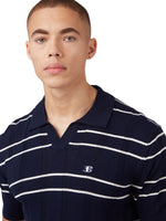 Load image into Gallery viewer, Ben Sherman Open Neck Polo - Marine
