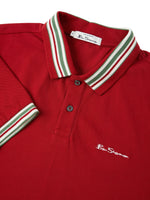 Load image into Gallery viewer, Ben Sherman House Collar Polo - Scarlet
