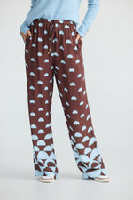 Load image into Gallery viewer, Brave and True Second Valley Pant - Blue Brown Geo
