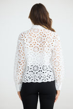 Load image into Gallery viewer, Brave and True Mary Jane Shirt - White Broderie - Mitchell McCabe Menswear
