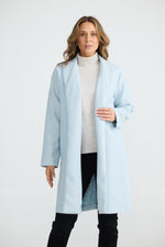 Load image into Gallery viewer, Brave and True Bella Coat - Ice Blue Marle
