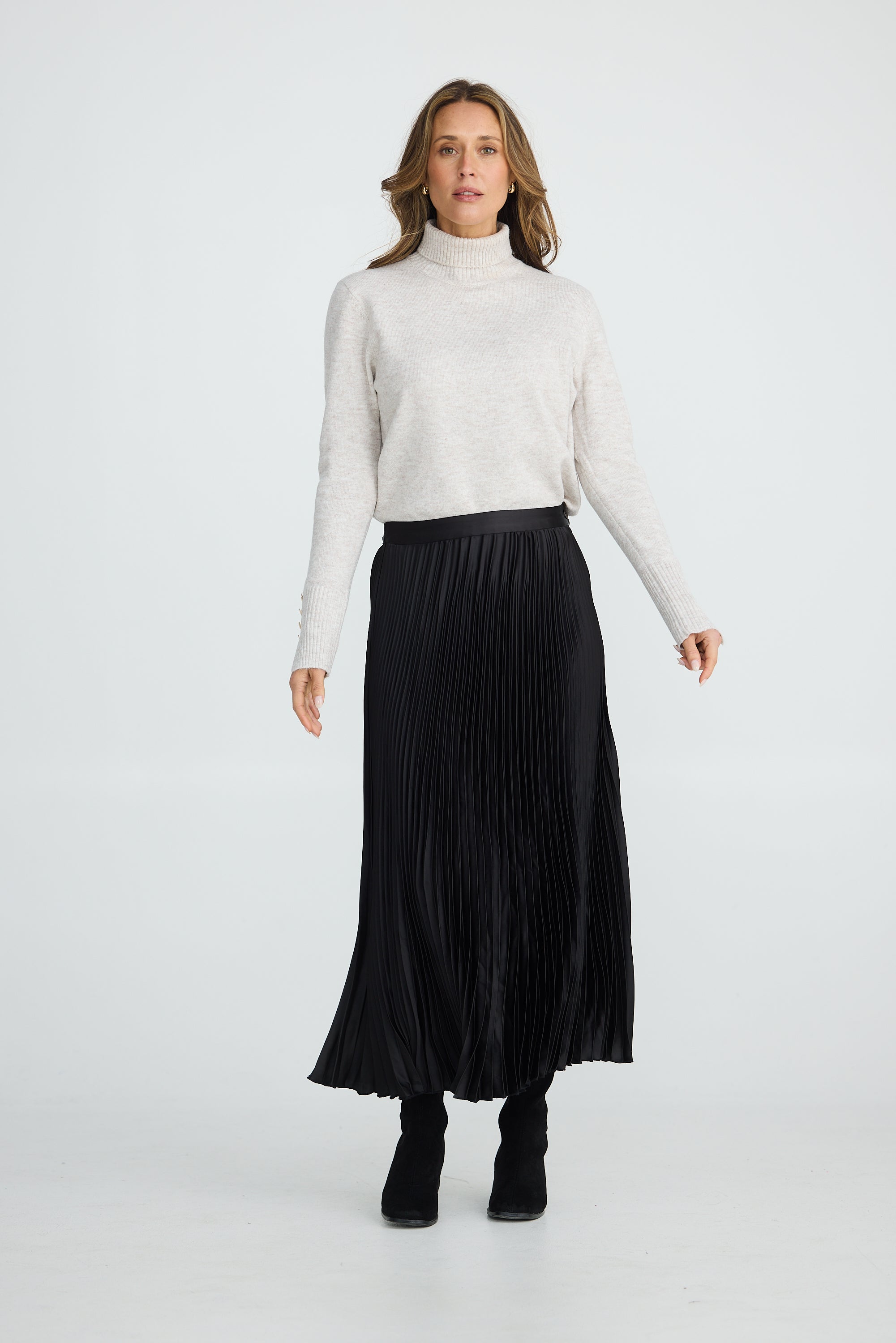 Brave and True Identity Skirt - Black