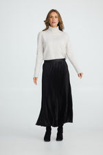 Load image into Gallery viewer, Brave and True Identity Skirt - Black
