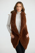 Load image into Gallery viewer, Brave and True Haywood Vest - Chestnut
