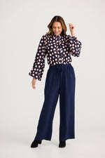 Load image into Gallery viewer, Brave and True Astrid Pant - Navy
