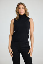 Load image into Gallery viewer, Brave and True Skye Knit Top - Black - Mitchell McCabe Menswear
