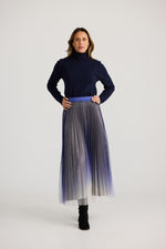 Load image into Gallery viewer, Brave and True West End Skirt - Navy Ombre - Mitchell McCabe Menswear

