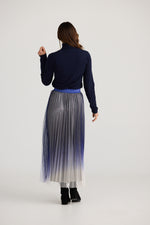 Load image into Gallery viewer, Brave and True West End Skirt - Navy Ombre - Mitchell McCabe Menswear

