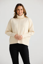 Load image into Gallery viewer, Brave and True Sophie Knit Jumper - Winter White
