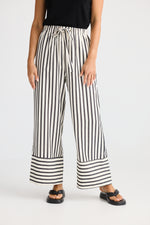 Load image into Gallery viewer, Brave and True Portia Pant - Black Stripe
