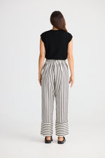 Load image into Gallery viewer, Brave and True Portia Pant - Black Stripe
