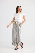 Load image into Gallery viewer, Brave and True Michel T-Shirt - White
