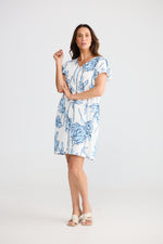 Load image into Gallery viewer, Brave and True Jemma Dress - Coastal Bloom

