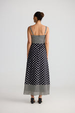 Load image into Gallery viewer, Brave and True Grace Dress - Spot Stripe
