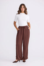 Load image into Gallery viewer, Brave and True Glenda Pant - Chocolate
