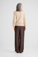 Load image into Gallery viewer, Brave and True Briony Knit Top - Oat Marle - Mitchell McCabe Menswear
