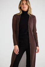 Load image into Gallery viewer, Brave and True Soiree Long Cardi - Chocolate Glitter - Mitchell McCabe Menswear
