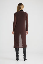 Load image into Gallery viewer, Brave and True Soiree Long Cardi - Chocolate Glitter - Mitchell McCabe Menswear
