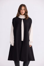 Load image into Gallery viewer, Brave and True Trini Cape - Black
