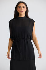 Load image into Gallery viewer, Brave and True Bethany Top - Black
