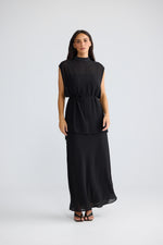 Load image into Gallery viewer, Brave and True Bethany Top - Black

