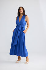 Load image into Gallery viewer, Brave and True Kelsey Dress - Cobalt
