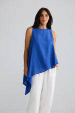Load image into Gallery viewer, Brave and True Jude Top - Cobalt
