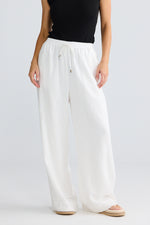 Load image into Gallery viewer, Brave and True Jude Pant - White
