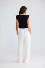 Load image into Gallery viewer, Brave and True Jude Pant - White
