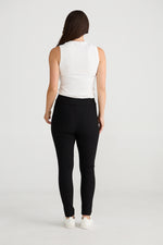 Load image into Gallery viewer, Brave and True Runway Pant - Black
