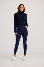 Load image into Gallery viewer, Brave and True Pilot Pant - Navy

