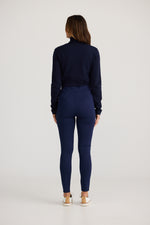 Load image into Gallery viewer, Brave and True Pilot Pant - Navy
