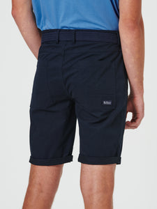 Ben Sherman Relaxed Fit 5 Pocket Walk Shorts - Midnight Navy