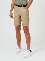 Load image into Gallery viewer, Ben Sherman Relaxed Fit 5 Pocket Walk Shorts - Sand
