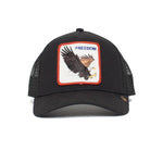 Load image into Gallery viewer, Goorin Brothers Trucker Cap - Black Freedom Eagle
