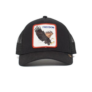 Goorin Brothers Trucker Cap - Black Freedom Eagle